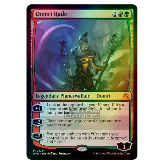 Magic The Gathering - Ravnica Remastered - Domri Rade - 0179 (Foil)