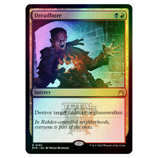 Magic The Gathering - Ravnica Remastered - Dreadbore - 0180 (Foil)