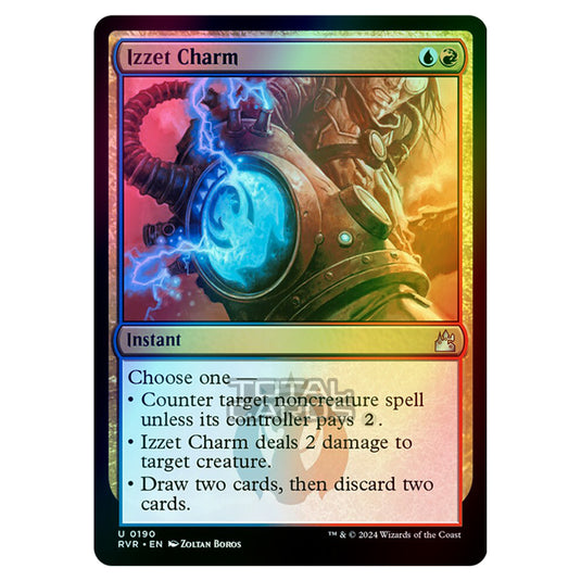 Magic The Gathering - Ravnica Remastered - Izzet Charm - 0190 (Foil)