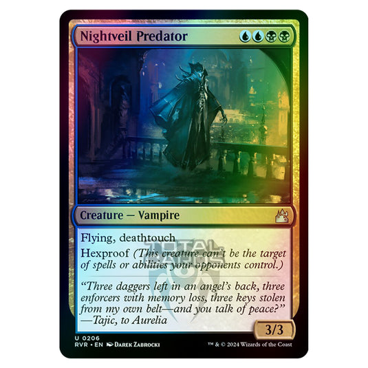 Magic The Gathering - Ravnica Remastered - Nightveil Predator - 0206 (Foil)