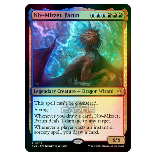 Magic The Gathering - Ravnica Remastered - Niv-Mizzet, Parun - 0207 (Foil)