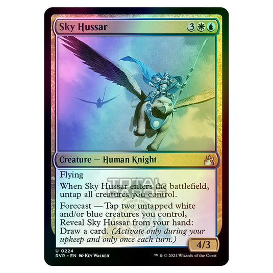 Magic The Gathering - Ravnica Remastered - Sky Hussar - 0224 (Foil)