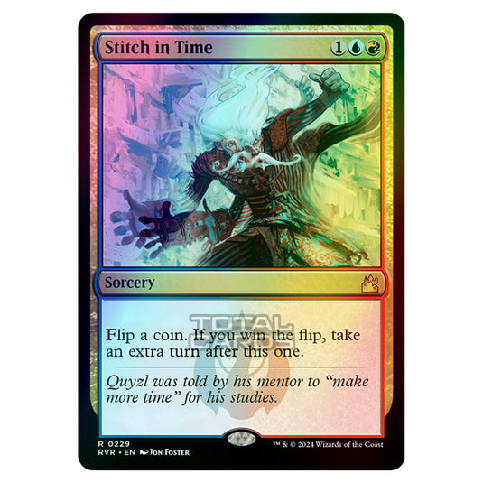 Magic The Gathering - Ravnica Remastered - Stitch in Time - 0229 (Foil)