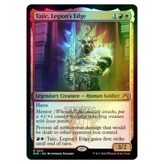 Magic The Gathering - Ravnica Remastered - Tajic, Legion's Edge - 0231 (Foil)