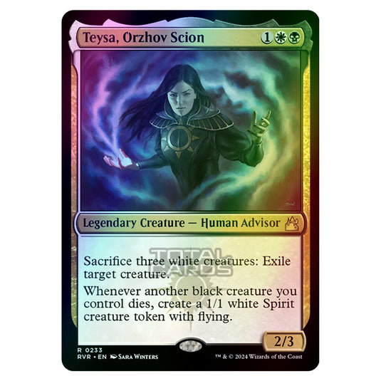 Magic The Gathering - Ravnica Remastered - Teysa, Orzhov Scion - 0233 (Foil)