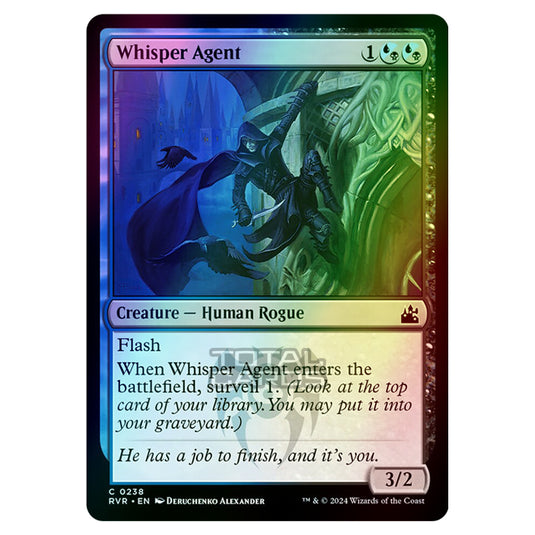 Magic The Gathering - Ravnica Remastered - Whisper Agent - 0238 (Foil)