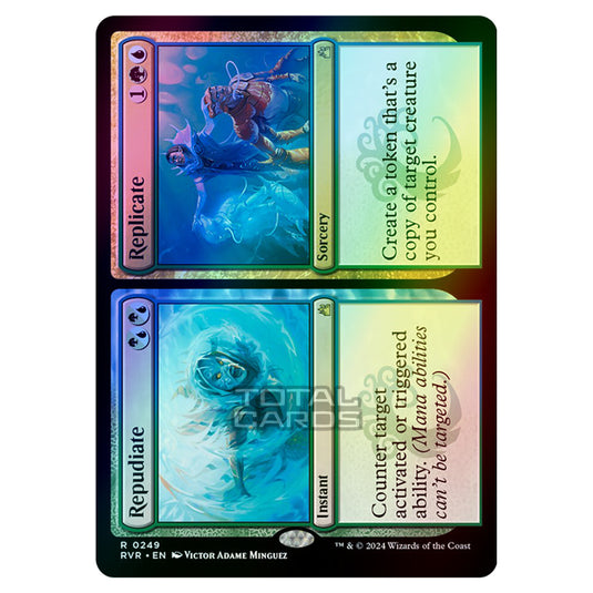 Magic The Gathering - Ravnica Remastered - Repudiate // Replicate - 0249 (Foil)