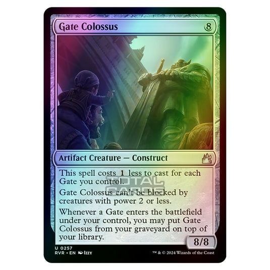 Magic The Gathering - Ravnica Remastered - Gate Colossus - 0257 (Foil)