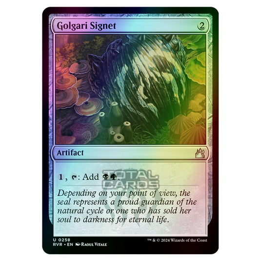 Magic The Gathering - Ravnica Remastered - Golgari Signet - 0258 (Foil)