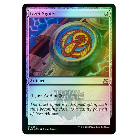 Magic The Gathering - Ravnica Remastered - Izzet Signet - 0261 (Foil)