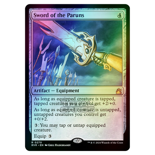 Magic The Gathering - Ravnica Remastered - Sword of the Paruns - 0270 (Foil)