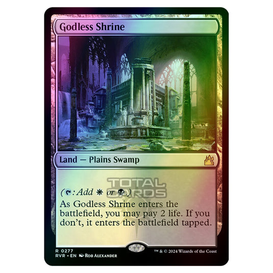 Magic The Gathering - Ravnica Remastered - Godless Shrine - 0277 (Foil)