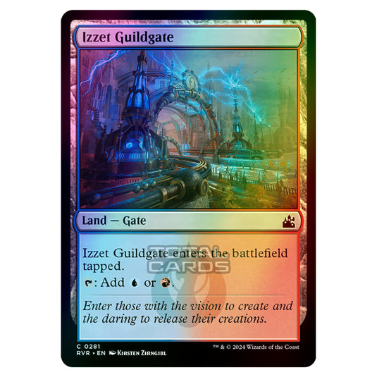 Magic The Gathering - Ravnica Remastered - Izzet Guildgate - 0281 (Foil)