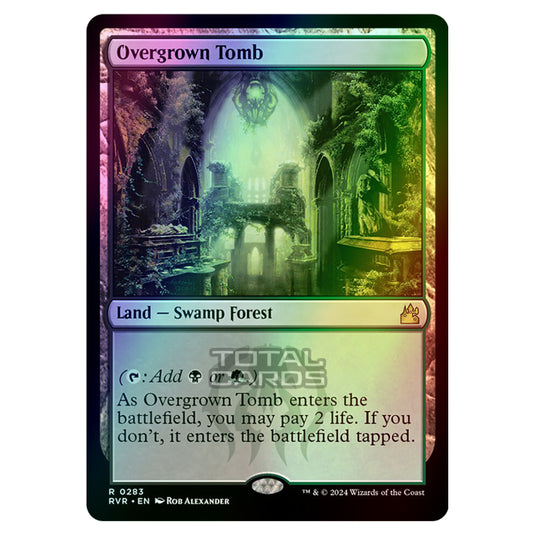 Magic The Gathering - Ravnica Remastered - Overgrown Tomb - 0283 (Foil)