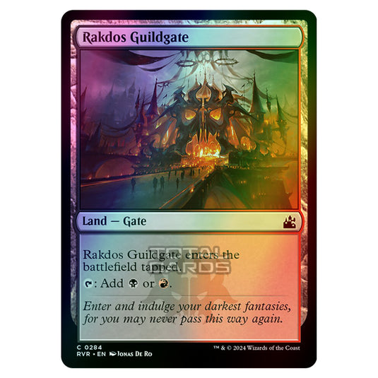 Magic The Gathering - Ravnica Remastered - Rakdos Guildgate - 0284 (Foil)