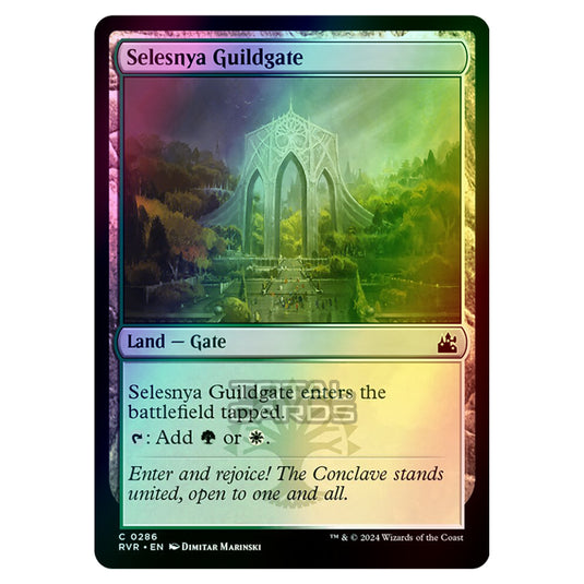 Magic The Gathering - Ravnica Remastered - Selesnya Guildgate - 0286 (Foil)