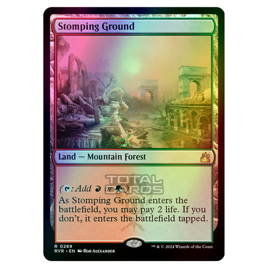 Magic The Gathering - Ravnica Remastered - Stomping Ground - 0289 (Foil)