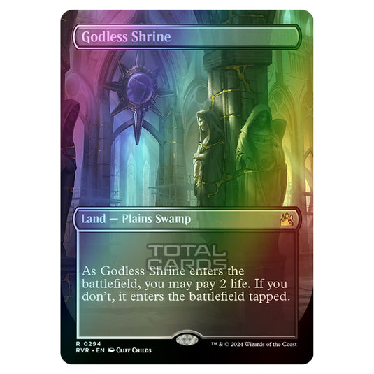 Magic The Gathering - Ravnica Remastered - Godless Shrine - 0294 (Foil)