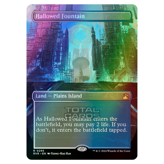 Magic The Gathering - Ravnica Remastered - Hallowed Fountain - 0295 (Foil)