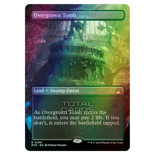 Magic The Gathering - Ravnica Remastered - Overgrown Tomb - 0296 (Foil)