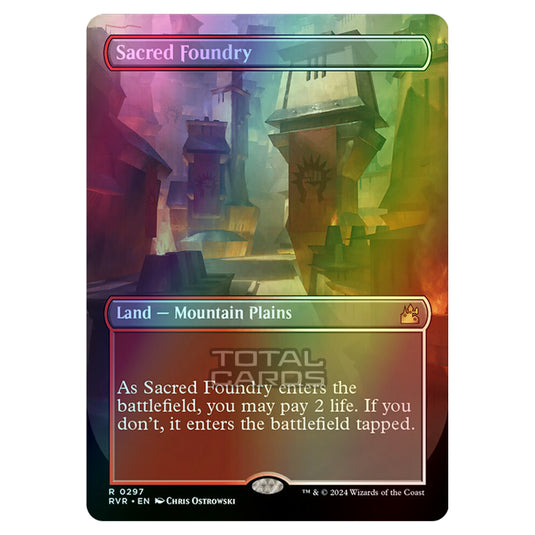 Magic The Gathering - Ravnica Remastered - Sacred Foundry - 0297 (Foil)