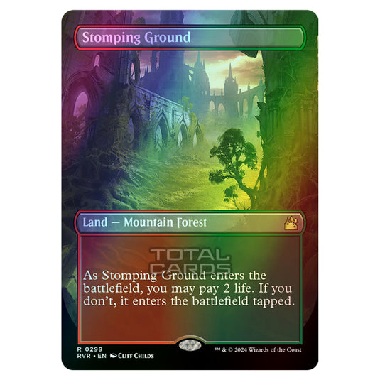 Magic The Gathering - Ravnica Remastered - Stomping Ground - 0299 (Foil)