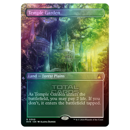 Magic The Gathering - Ravnica Remastered - Temple Garden - 0300 (Foil)