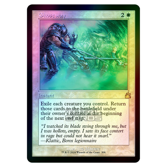 Magic The Gathering - Ravnica Remastered - Ghostway - 0308 (Foil)