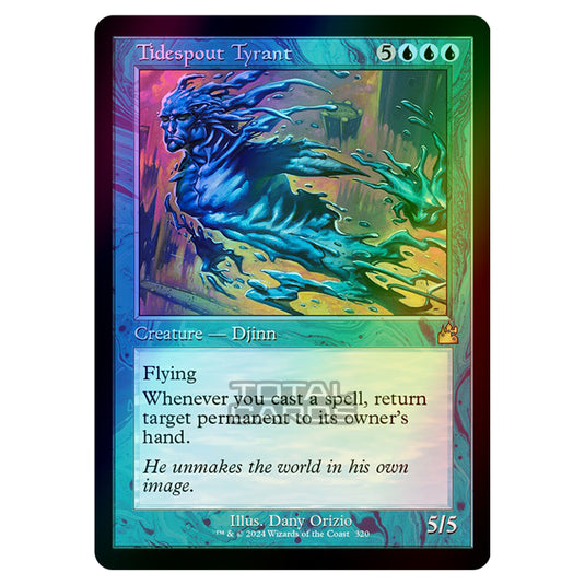 Magic The Gathering - Ravnica Remastered - Tidespout Tyrant - 0320 (Foil)