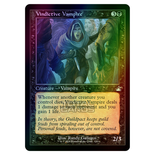 Magic The Gathering - Ravnica Remastered - Vindictive Vampire - 0330 (Foil)