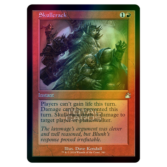 Magic The Gathering - Ravnica Remastered - Skullcrack - 0341 (Foil)