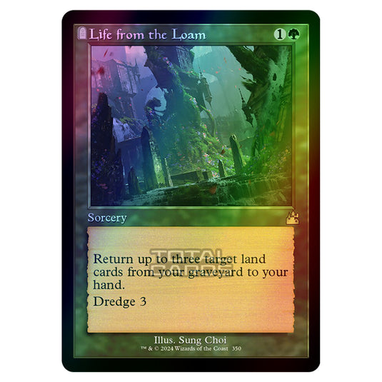 Magic The Gathering - Ravnica Remastered - Life from the Loam - 0350 (Foil)