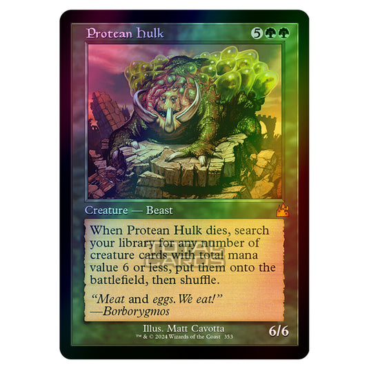 Magic The Gathering - Ravnica Remastered - Protean Hulk - 0353 (Foil)