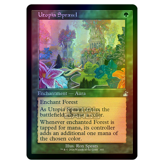 Magic The Gathering - Ravnica Remastered - Utopia Sprawl - 0355 (Foil)