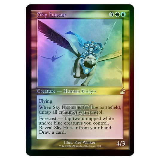 Magic The Gathering - Ravnica Remastered - Sky Hussar - 0382 (Foil)