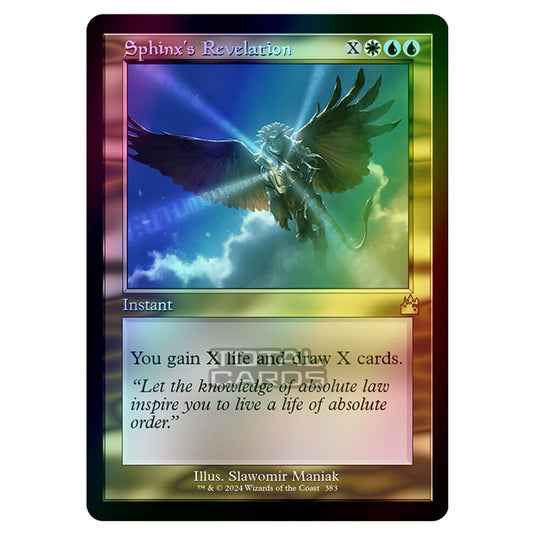 Magic The Gathering - Ravnica Remastered - Sphinx's Revelation - 0383 (Foil)