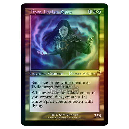 Magic The Gathering - Ravnica Remastered - Teysa, Orzhov Scion - 0386 (Foil)