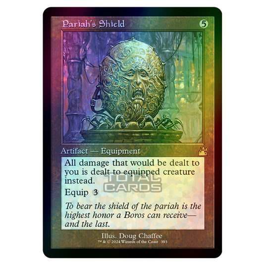 Magic The Gathering - Ravnica Remastered - Pariah's Shield - 0393 (Foil)