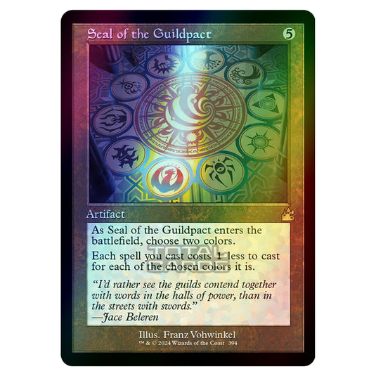 Magic The Gathering - Ravnica Remastered - Seal of the Guildpact - 0394 (Foil)