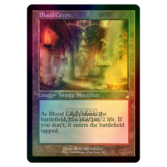 Magic The Gathering - Ravnica Remastered - Blood Crypt - 0397 (Foil)