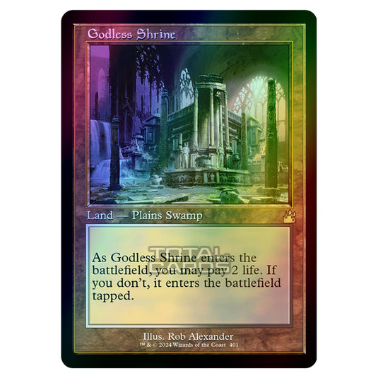 Magic The Gathering - Ravnica Remastered - Godless Shrine - 0401 (Foil)