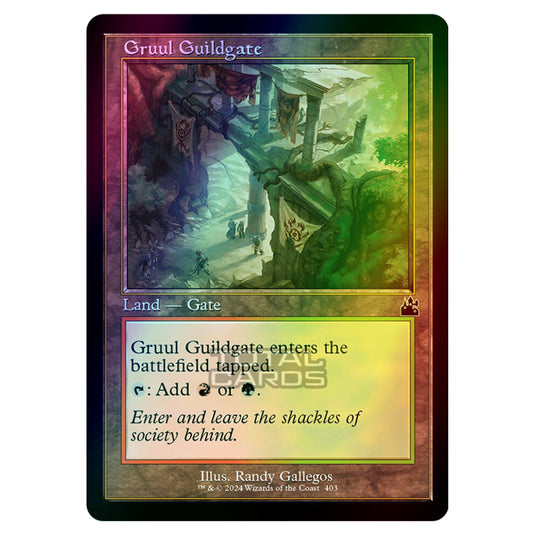 Magic The Gathering - Ravnica Remastered - Gruul Guildgate - 0403 (Foil)