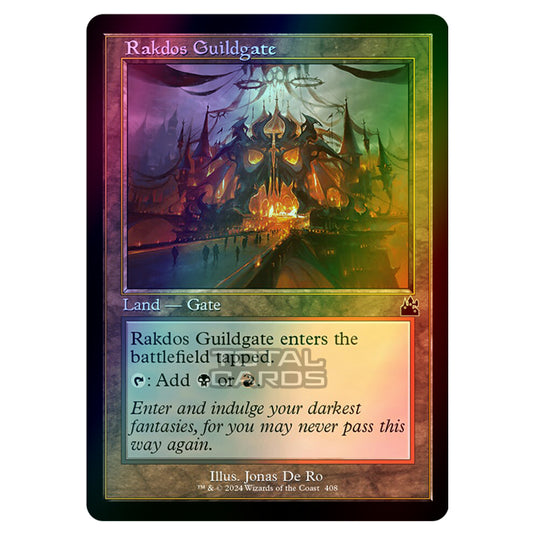 Magic The Gathering - Ravnica Remastered - Rakdos Guildgate - 0408 (Foil)