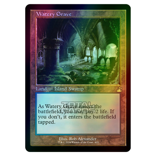 Magic The Gathering - Ravnica Remastered - Watery Grave - 0415 (Foil)