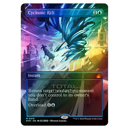 Magic The Gathering - Ravnica Remastered - Cyclonic Rift - 0419 (Foil)