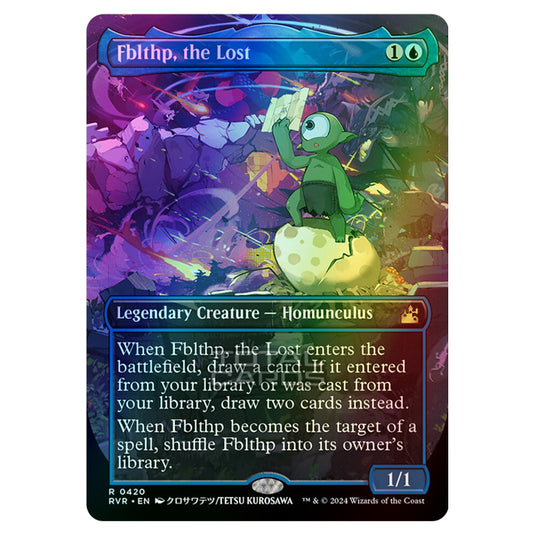 Magic The Gathering - Ravnica Remastered - Fblthp, the Lost - 0420 (Foil)