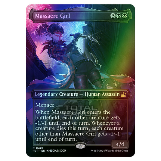 Magic The Gathering - Ravnica Remastered - Massacre Girl - 0425 (Foil)