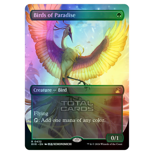 Magic The Gathering - Ravnica Remastered - Birds of Paradise - 0432 (Foil)