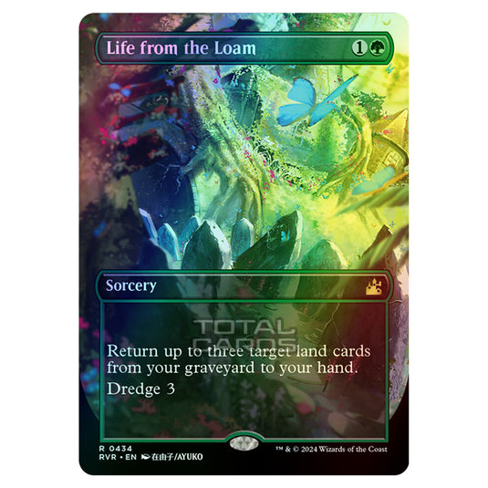 Magic The Gathering - Ravnica Remastered - Life from the Loam - 0434 (Foil)