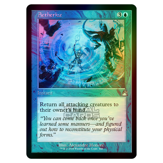 Magic The Gathering - Ravnica Remastered - Aetherize - 0448 (Foil)